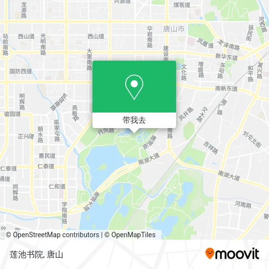 莲池书院地图