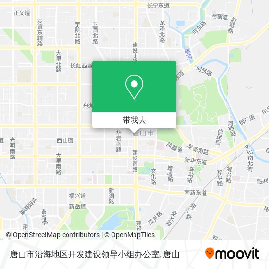 唐山市沿海地区开发建设领导小组办公室地图