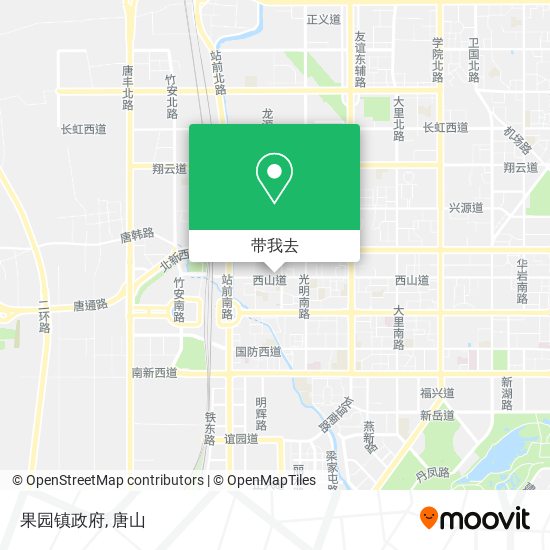 果园镇政府地图