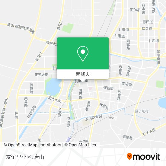 友谊里小区地图