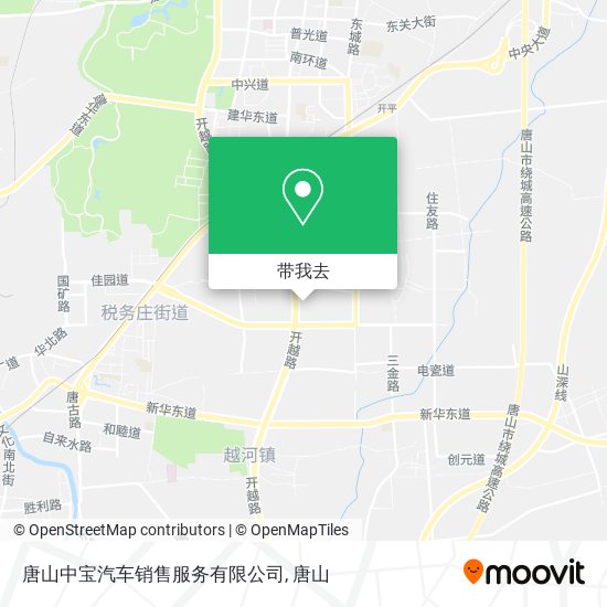 唐山中宝汽车销售服务有限公司地图