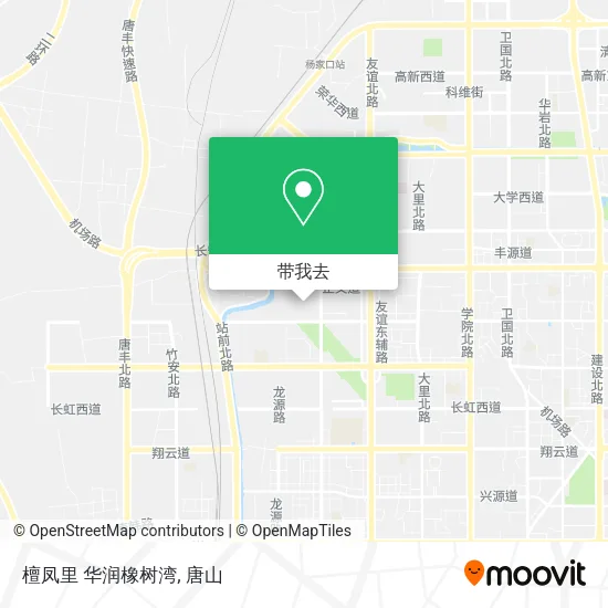 檀凤里 华润橡树湾地图