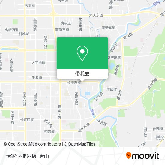 怡家快捷酒店地图