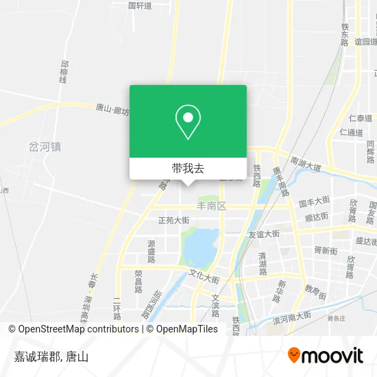 嘉诚瑞郡地图