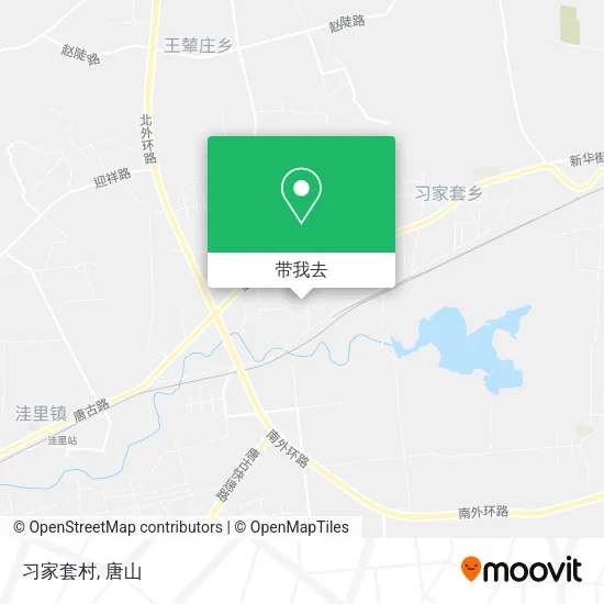 习家套村地图