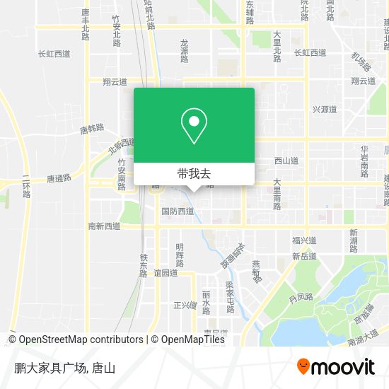 鹏大家具广场地图