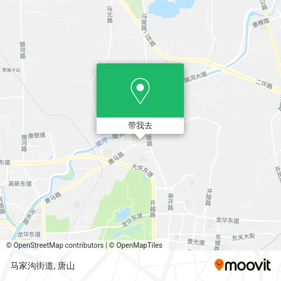 马家沟街道地图