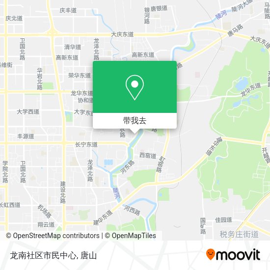 龙南社区市民中心地图