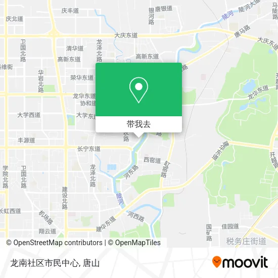 龙南社区市民中心地图