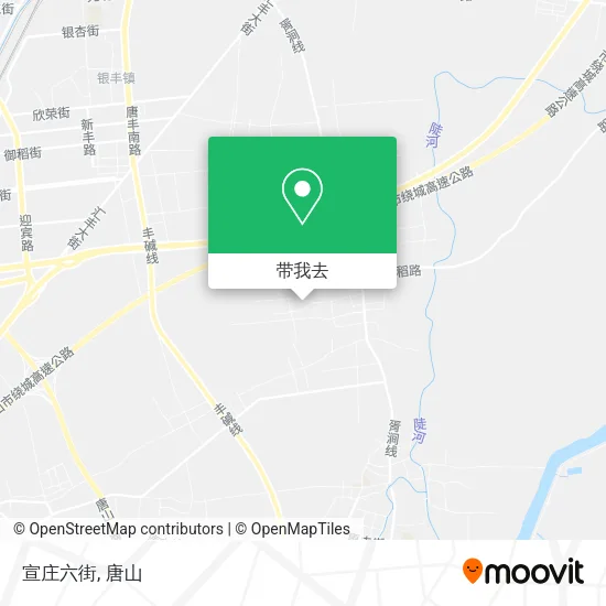 宣庄六街地图