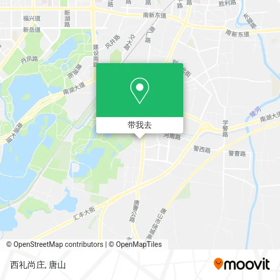 西礼尚庄地图