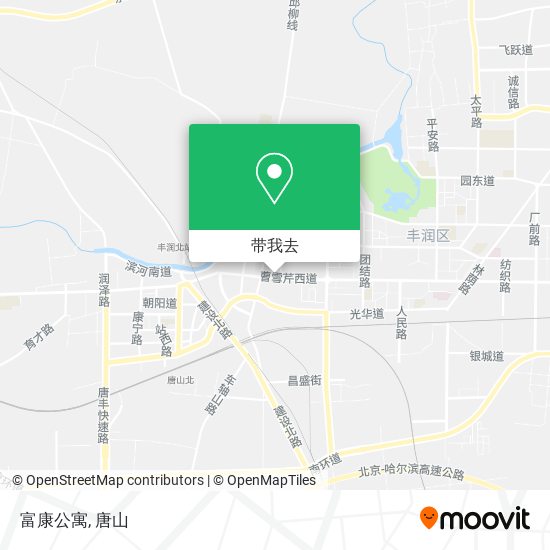 富康公寓地图