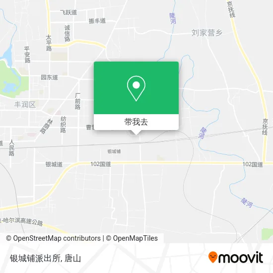 银城铺派出所地图