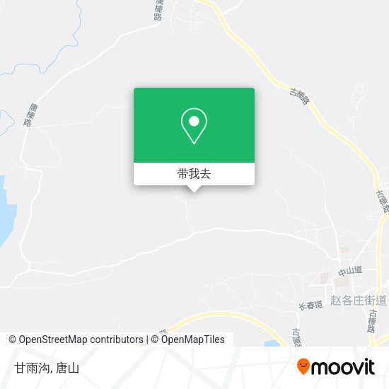 甘雨沟地图