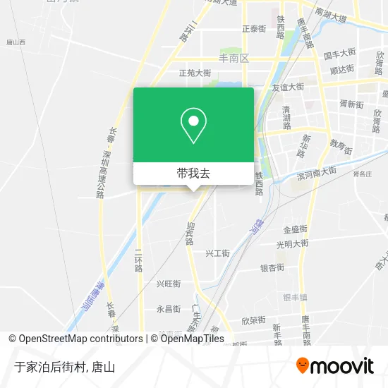 于家泊后街村地图