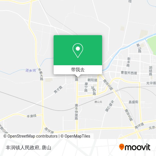 丰润镇人民政府地图