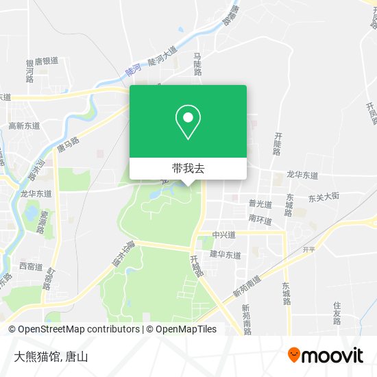 大熊猫馆地图