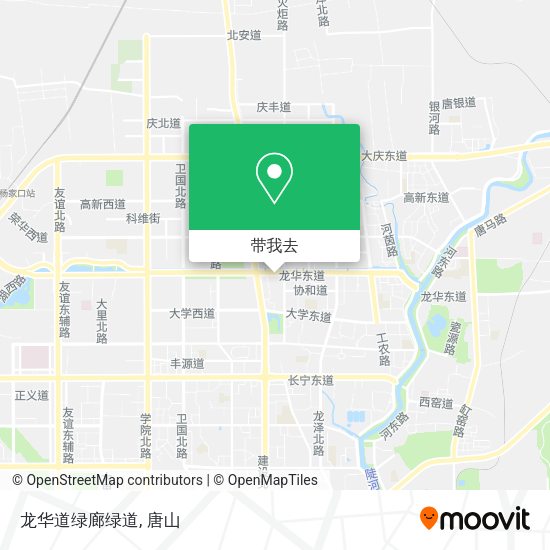 龙华道绿廊绿道地图