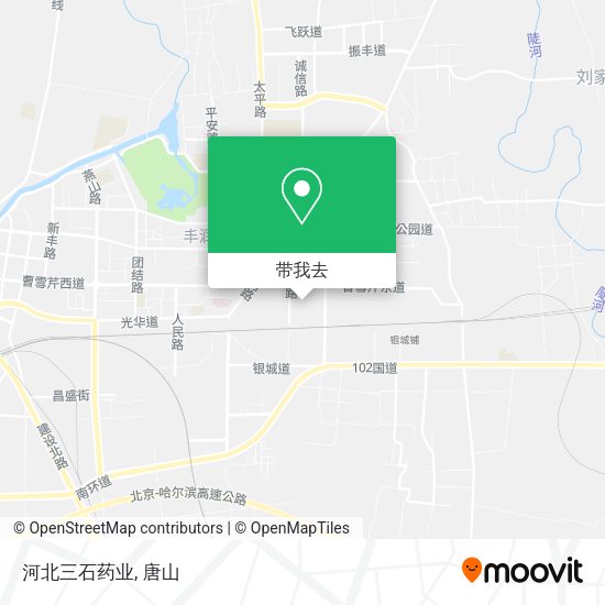 河北三石药业地图