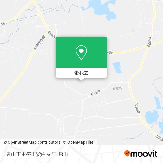 唐山市永盛工贸白灰厂地图