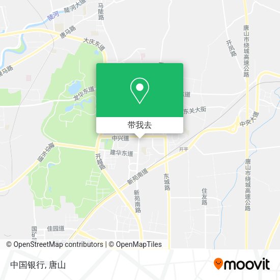 中国银行地图