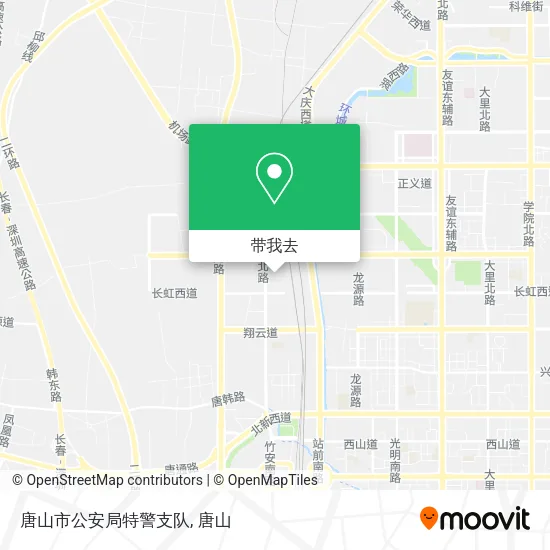 唐山市公安局特警支队地图
