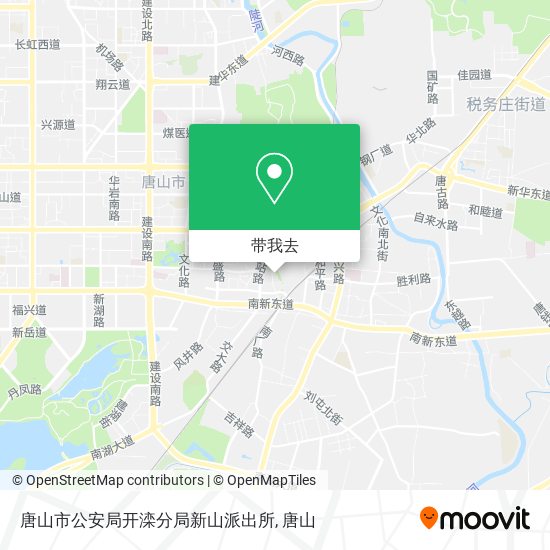 唐山市公安局开滦分局新山派出所地图