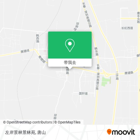 左岸景林景林苑地图