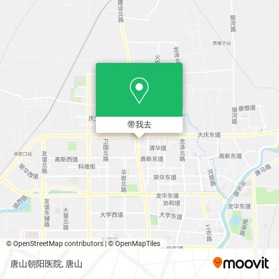 唐山朝阳医院地图