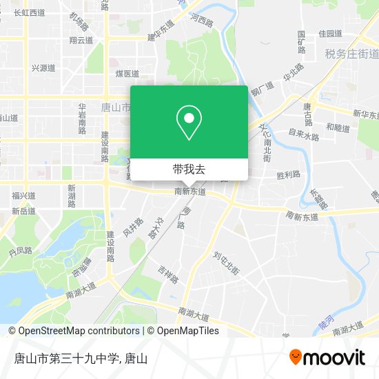 唐山市第三十九中学地图