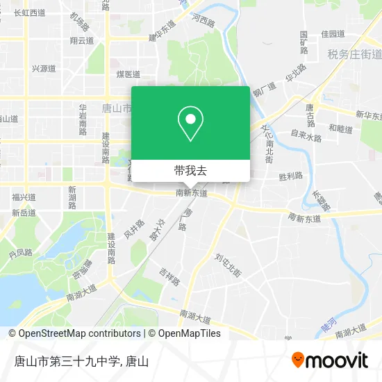 唐山市第三十九中学地图
