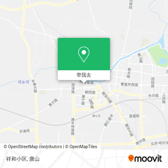 祥和小区地图