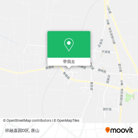 祥融嘉园D区地图