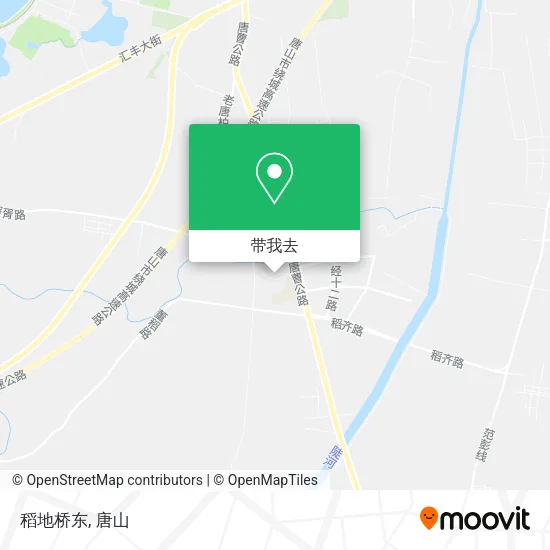 稻地桥东地图