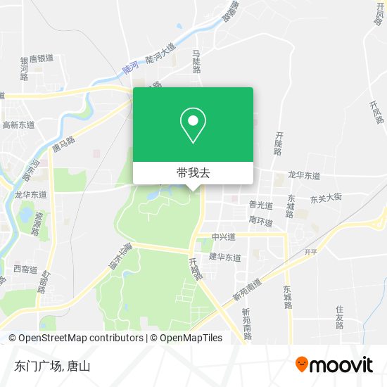 东门广场地图