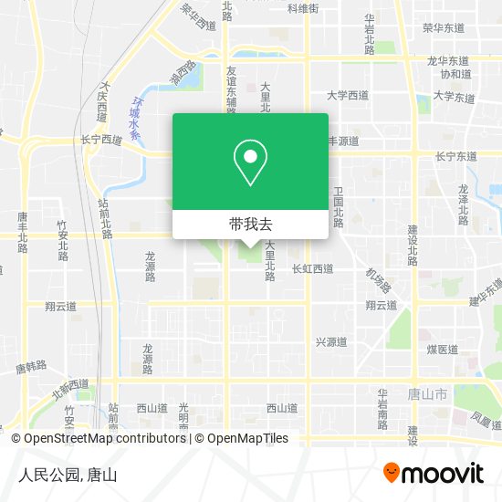 人民公园地图