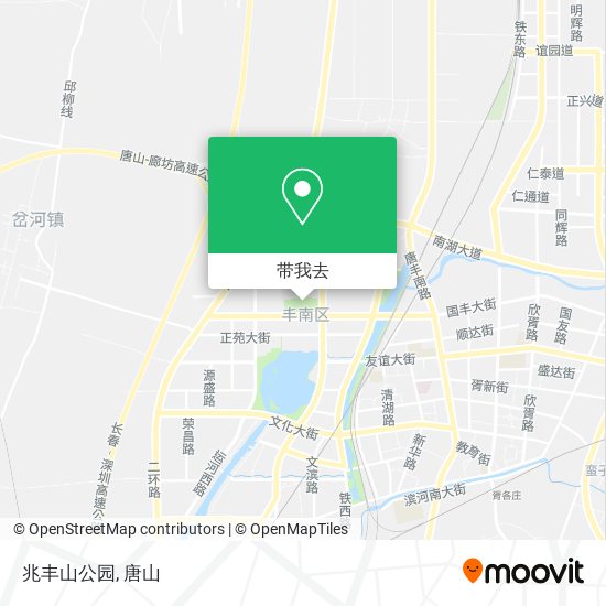 兆丰山公园地图