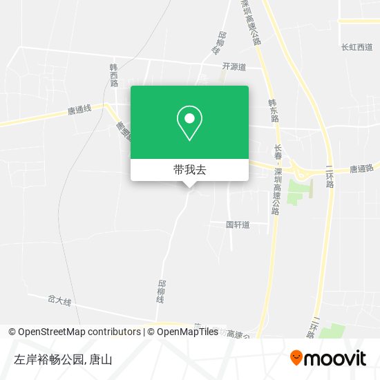 左岸裕畅公园地图