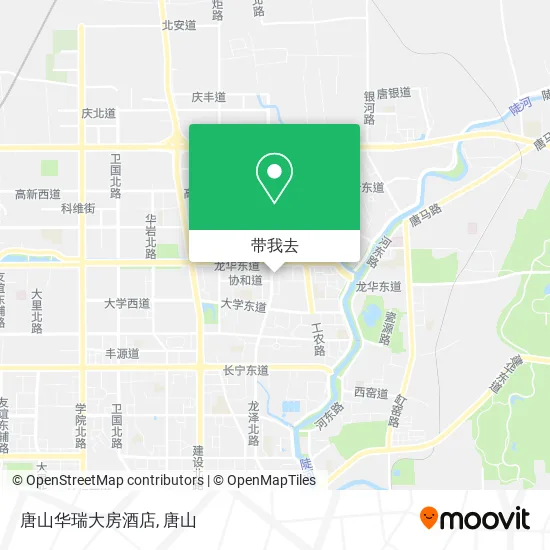 唐山华瑞大房酒店地图