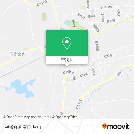 华瑞新城-南门地图