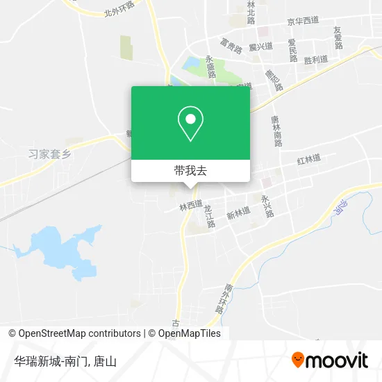 华瑞新城-南门地图