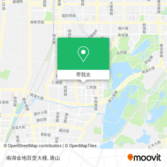 南湖金地百货大楼地图