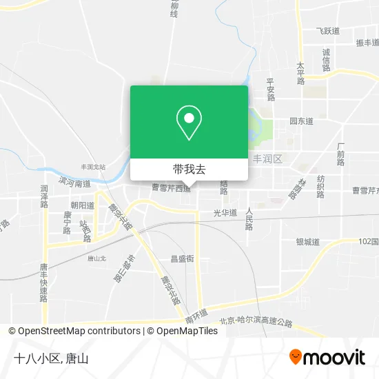 十八小区地图
