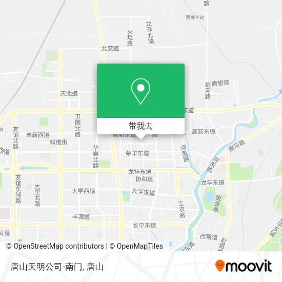 唐山天明公司-南门地图