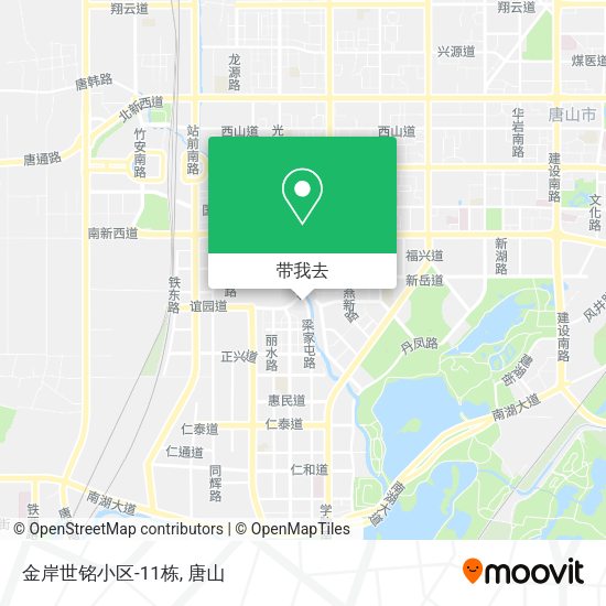 金岸世铭小区-11栋地图