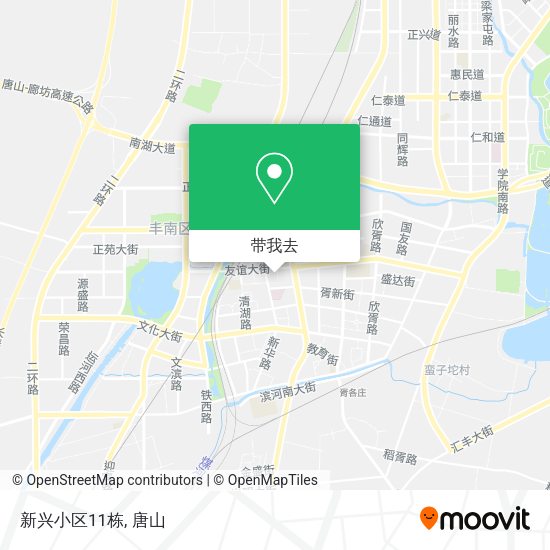 新兴小区11栋地图