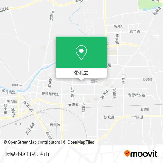 团结小区11栋地图