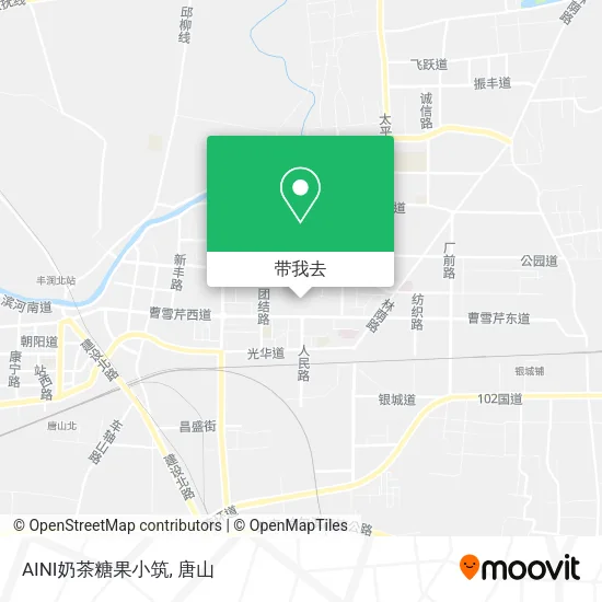 AINI奶茶糖果小筑地图