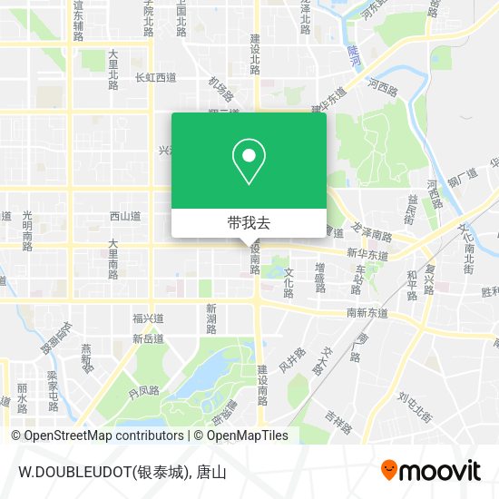 W.DOUBLEUDOT(银泰城)地图