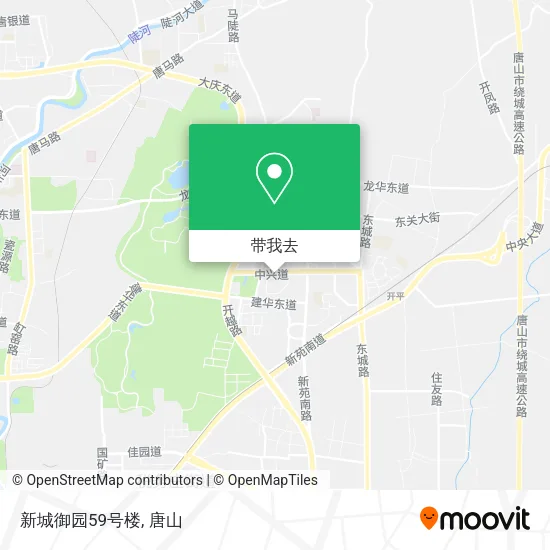 新城御园59号楼地图